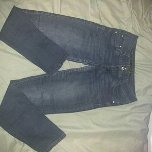 Straight leg jeans